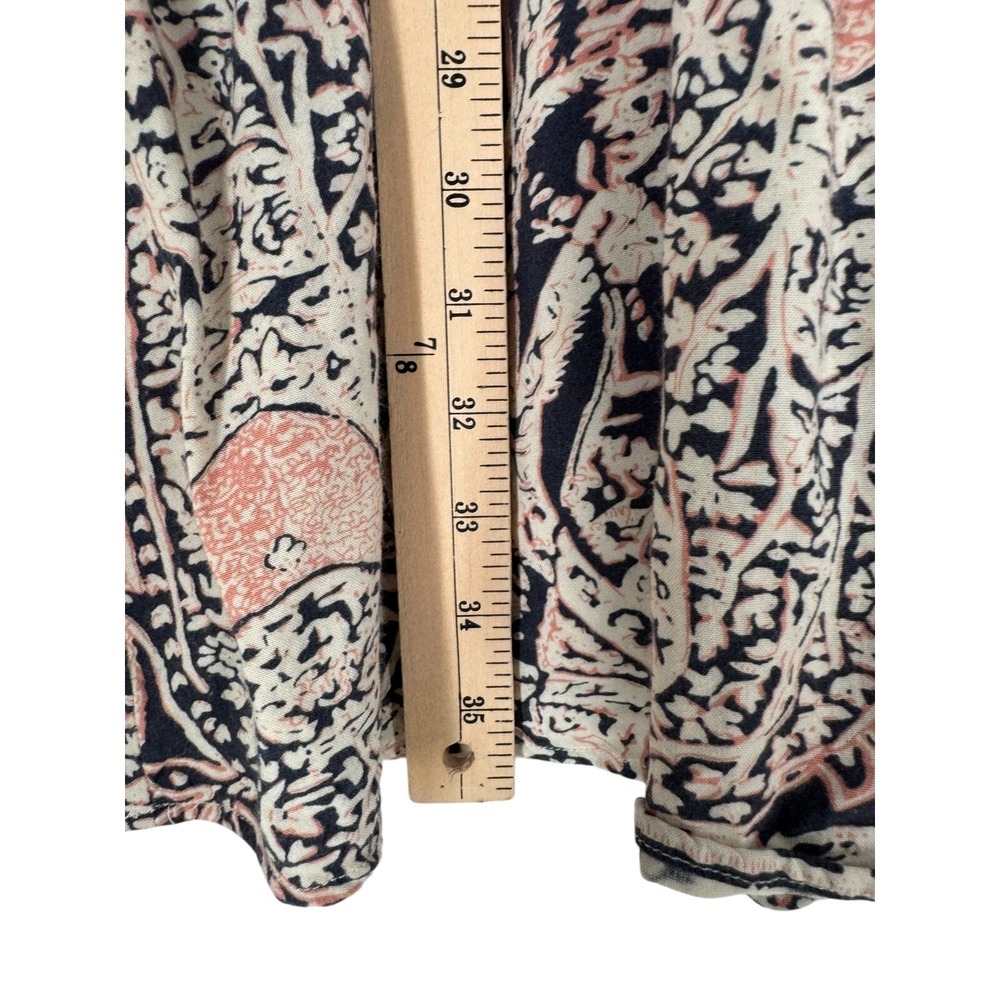 Anthropologie Tiny Women's Caviana Paisley Long Sleeve Drop Waist Dress M READ - Picture 9 of 9